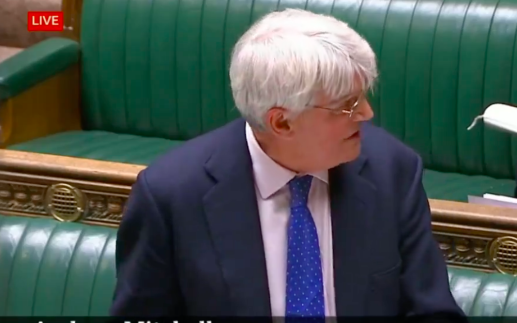 Foreign Office Minister Andrew Mitchell