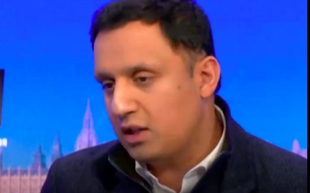 Anas Sarwar, Scottish Labour leader