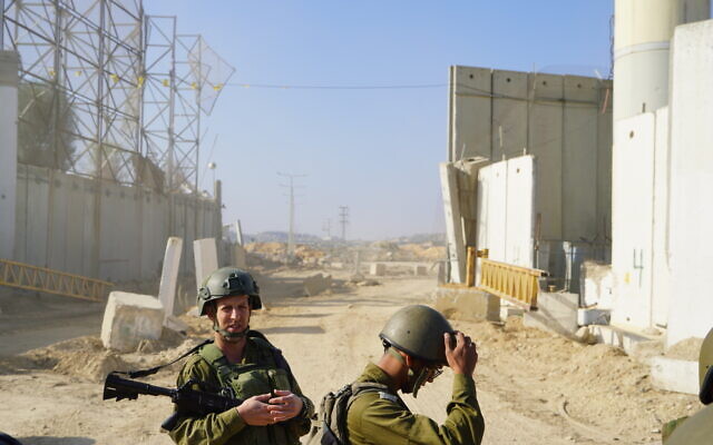 The Erez border crossing between Gaza and Israel. Credit: Jotam Confino