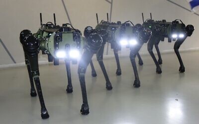 Robotic dogs. Credit: Robotican