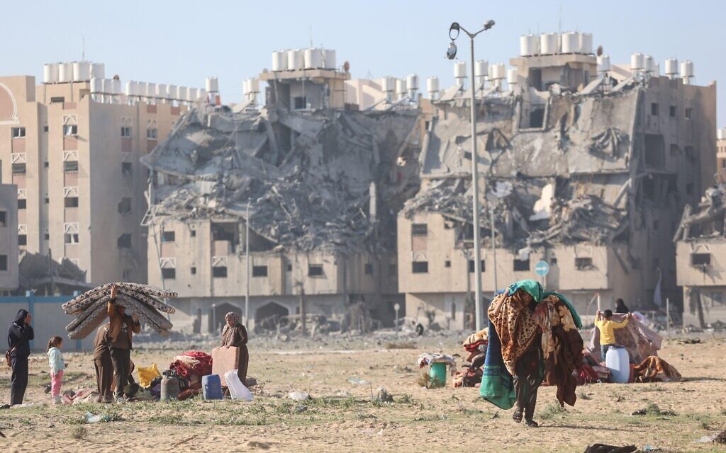 Khan Yunis in the southern Gaza Strip (Credit Image: © Ahmed Zakot/SOPA Images via ZUMA Press Wire)