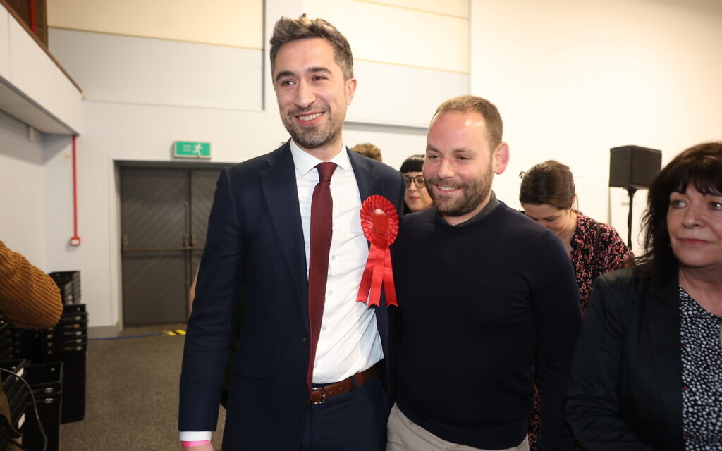 Damian Egan MP with his husband  Yossi Felberbaum (PIC IAN VOGLER)