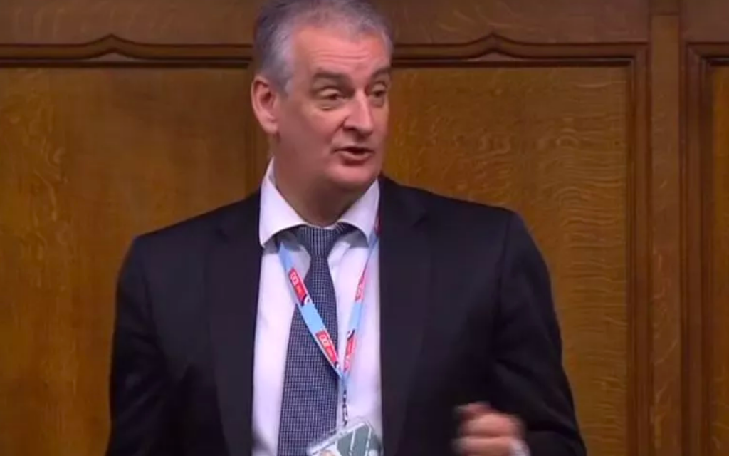 Graham Jones ex MP