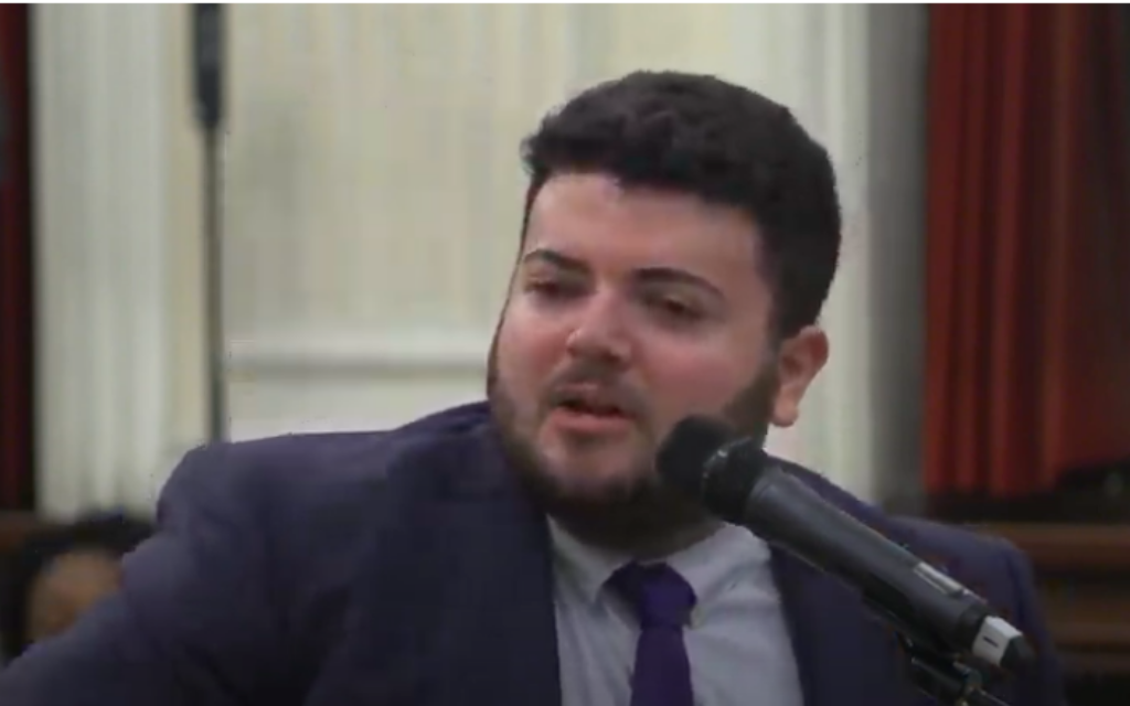 Jewish Labour councillor Joshua Garfield