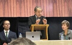 Sir Anthony Seldon delivers the lecture, 25th February 2024 Sir Anthony Seldon delivers the lecture, 25th February 2024