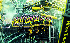 Alton Towers, owned by Merlin Entertainment, one of Pomvom's partners