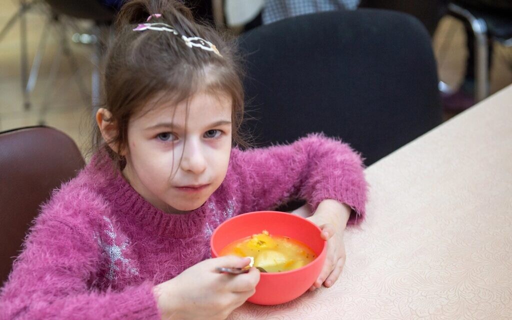 Mishpacha Children’s Home in Odessa cares for 120 Ukrainian Jewish children whose parents either are dead or cannot care for them. (Courtesy of Mishpacha Chabad Odessa)