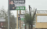 Vote George Galloway signs in Rochdale