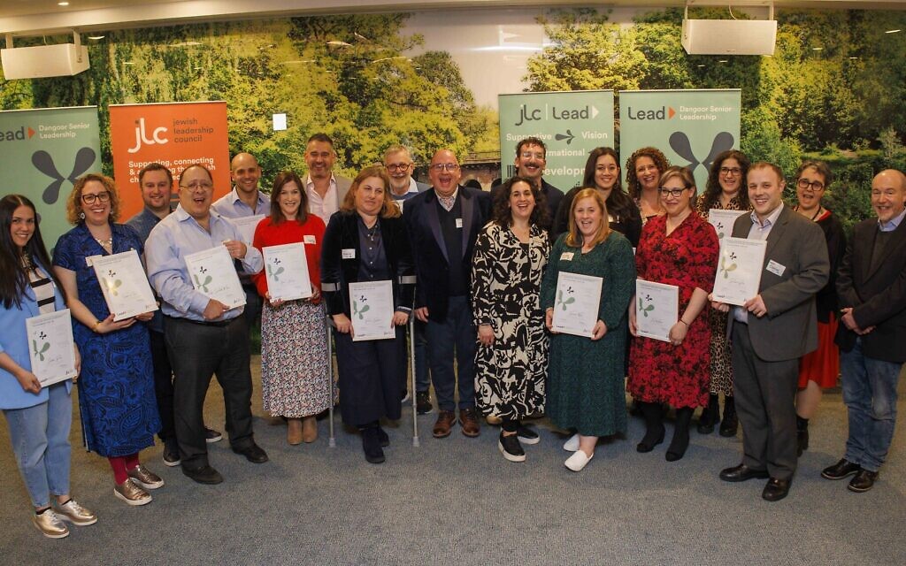 DSLP group with Programme Co-Directors Larry Shulman and Michelle Janes and Programme Manager Nick Young. Pic: Mark Thomas