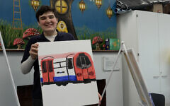 Artist-Jack-a-pupil-at-Kisharon-Wohl-campus-Kisharon-Noe-School-A-Loftus-Learning-Centre.