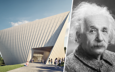 Studio Libeskind's design for Einstein House, and the physicist whose appeal keeps on growing