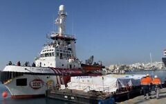 World Central Kitchen announced that the first ship with 200 tonnes of food had departed for Gaza from Cyprus on Tuesday as part of the opening of a maritime corridor for humanitarian to the enclave. Courtesy: World Central Kitchen World Central Kitchen announced that the first ship with 200 tonnes of food had departed for Gaza from Cyprus on Tuesday as part of the opening of a maritime corridor for humanitarian to the enclave. Courtesy: World Central Kitchen
