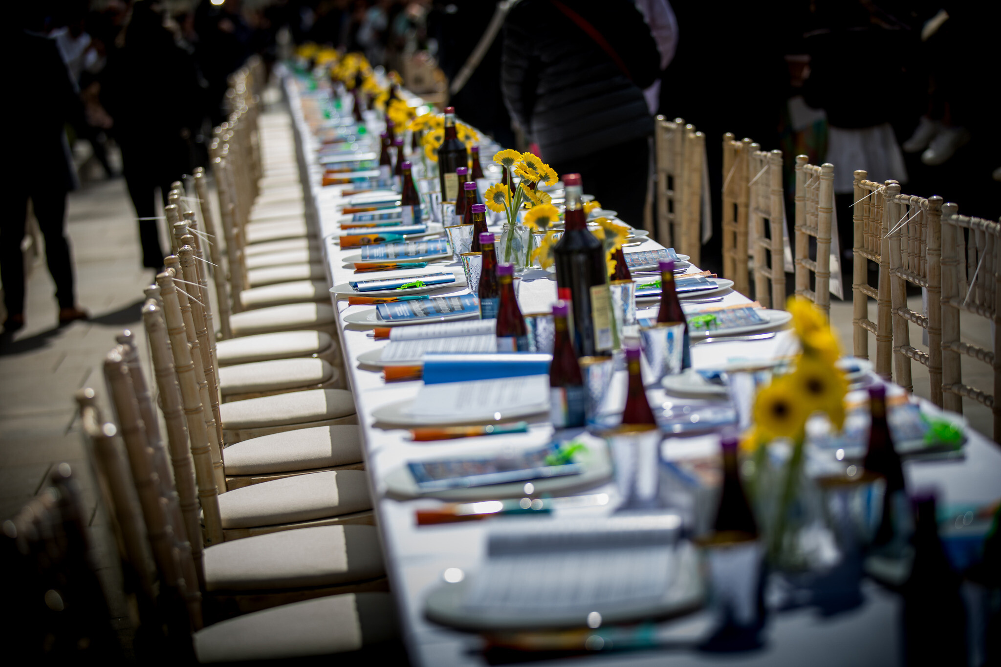 Empty seder table poignantly highlights missing places for 133 hostages this Pesach - Jewish News