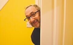 Comedian and author Ashley Blaker in his new guise