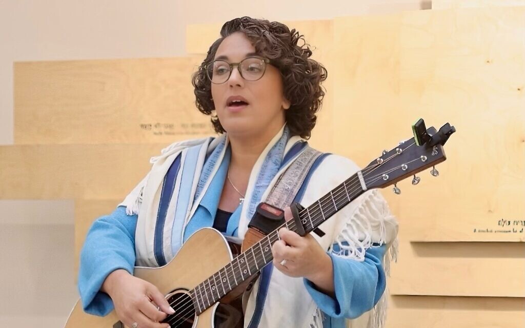 Cantor Zoe Jacobs. Pic: FRS