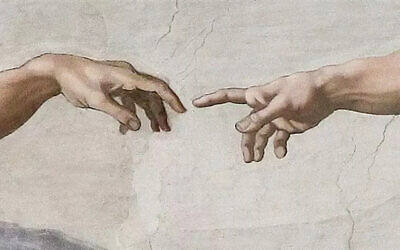 Creation of Adam, Michelangelo. Wikipedia