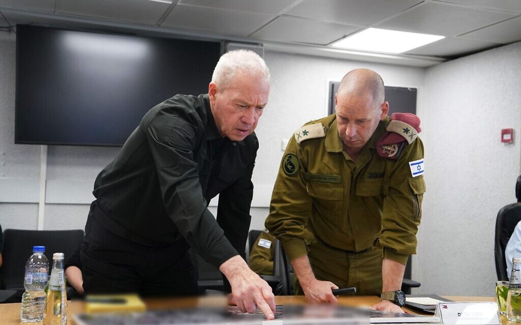 Defence Minister Yoav Gallant. Credit: Ariel Hermoni (IMoD)