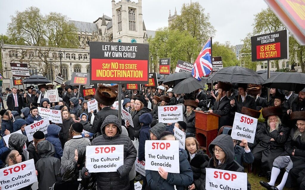 Parliament Sq protest