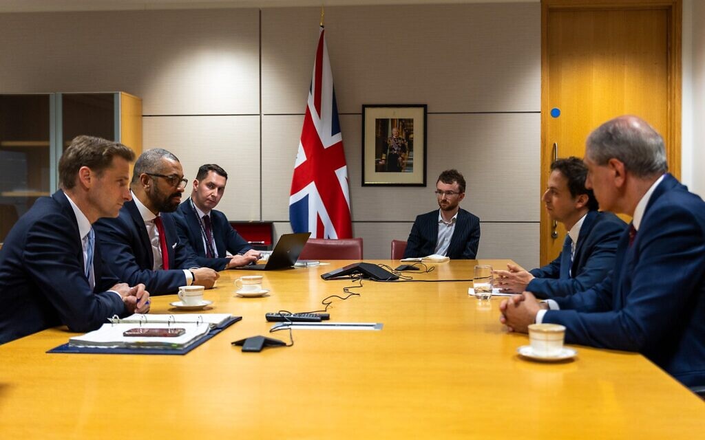 James Cleverly meets with the CAA to discuss policing issues