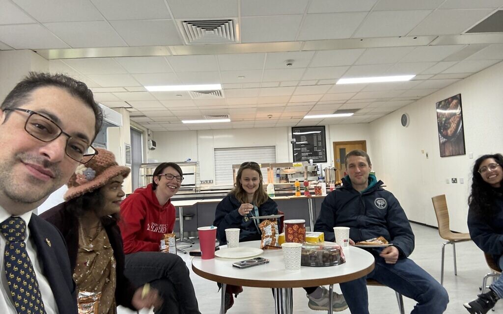 Passover Cafe, University of Surrey, April 2024