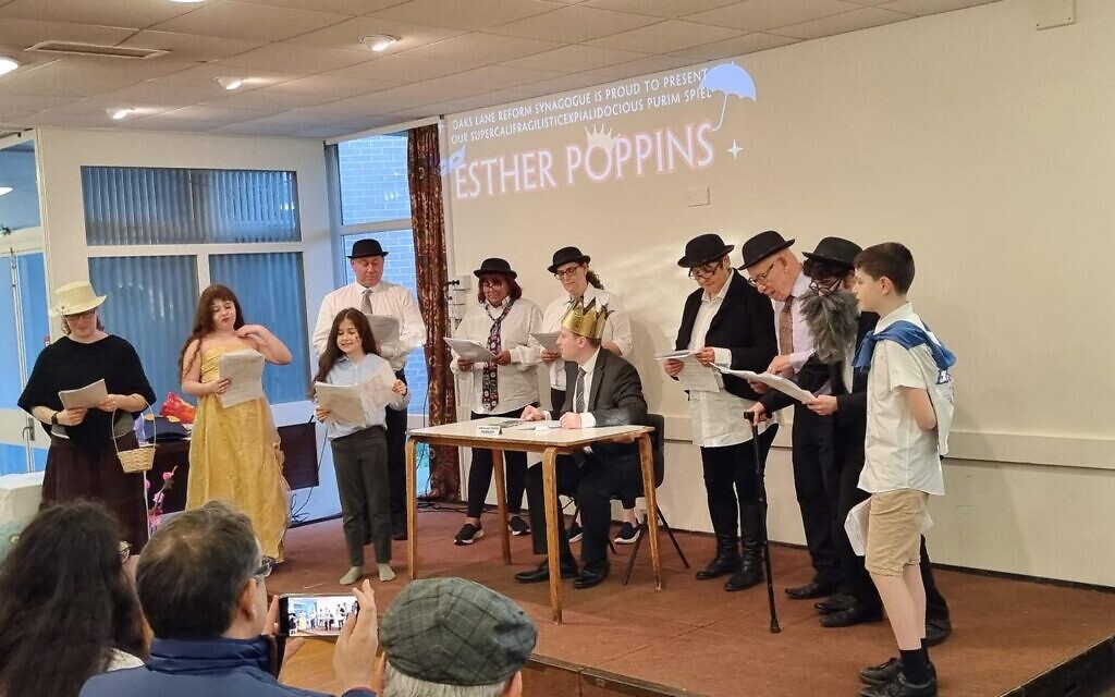 Purim at Oaks Lane Reform Synagogue