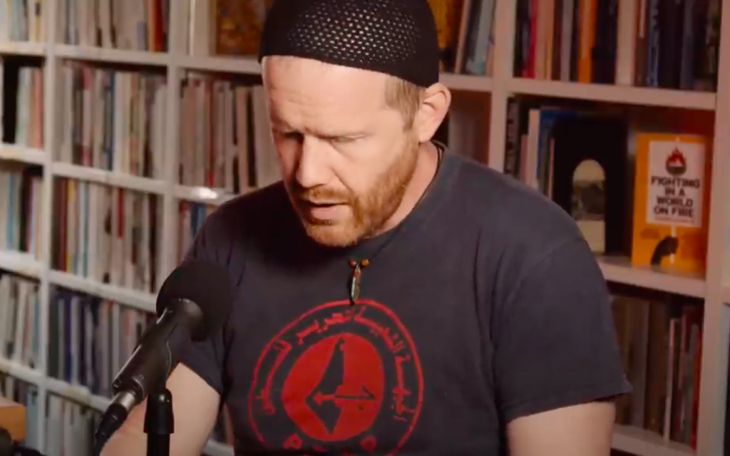Pro-Palestine author and climate change activist Andreas Malm