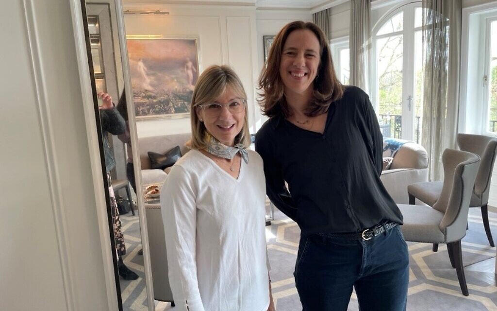 TAU Trust CEO Cara Case with Professor Ilit Ferber