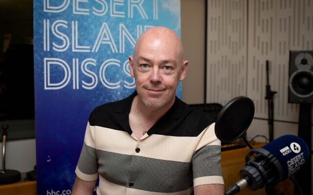 The Boy In The Striped Pyjamas author John Boyne with Lauren Laverne as he appears on BBC Radio 4's Desert Island Discs.