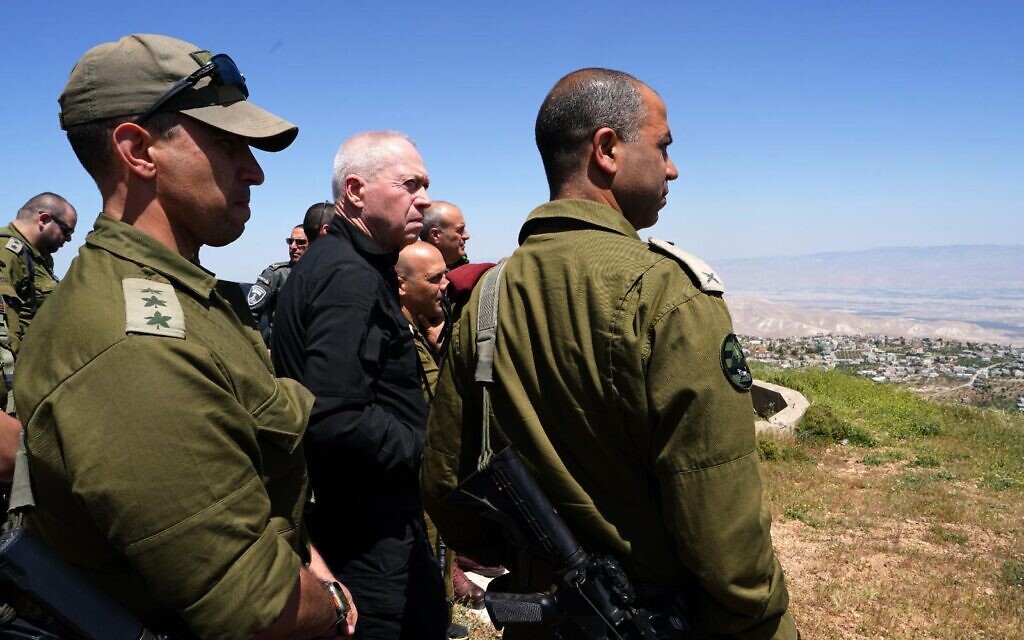 Defence Minister Yoav Gallant. May 2024. Photo: Ariel Hermoni (IMoD)
