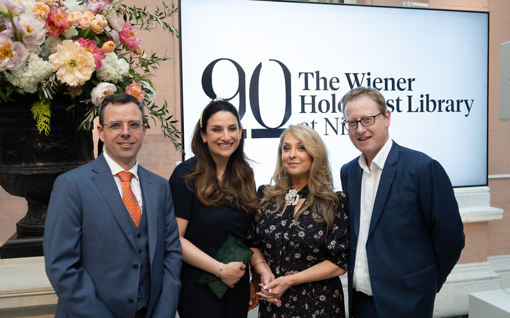 Dr Toby Simpson, Luciana Berger, Tracy Ann Oberman, Jonathan Freedland (C) Blake Ezra Photography 2024