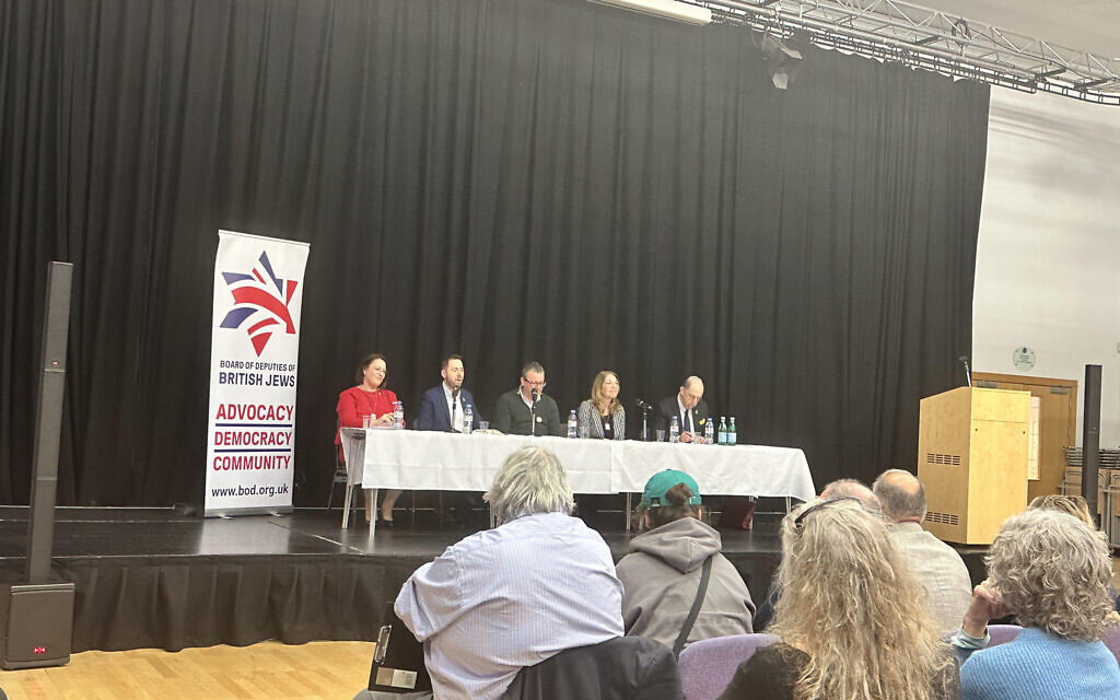 Board of Deputies hustings at JFS