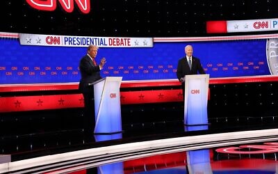 The debate in Atlanta Thursday night, moderated by CNN’s Dana Bash and Jake Tapper, was the first of two scheduled for this presidential election. The nominees faced each other in two debates in 2020. 
