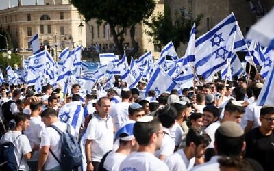 Jerusalem Day Flag March (picture X)