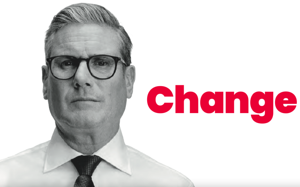 Labour manifesto front page