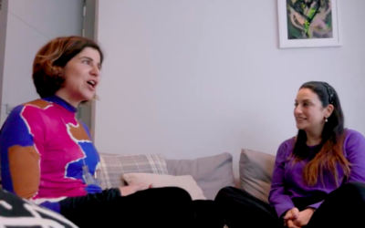 Finchley and Golders Green Labour candidate Sarah Sackman  together with  Luciana Berger for election campaign video
