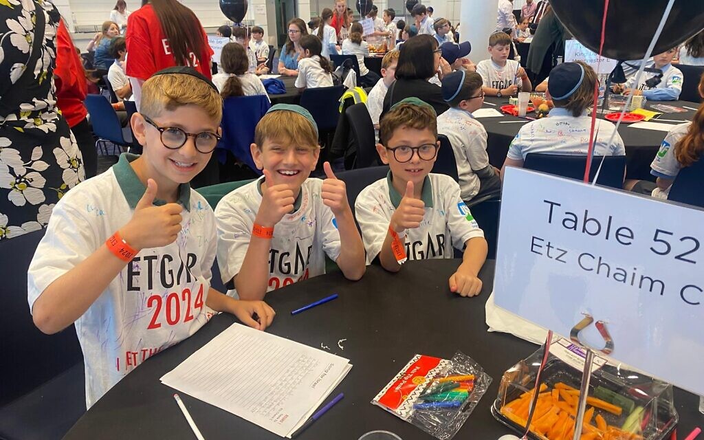 Etgar Challenge July 2nd 2024, Wembley. Pic Michelle Rosenberg