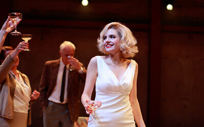 Genevieve Gaunt as Marilyn Monroe in The Marilyn Conspiracy