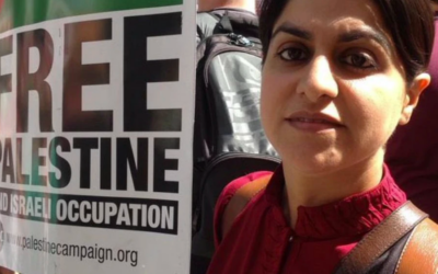 Shabana Mahmood, at anti-Israel protest in 2014 (Photo: X)