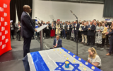 David Lammy speaks at memorial event to those murdered on Oct 7 at Lab conference in 2023
