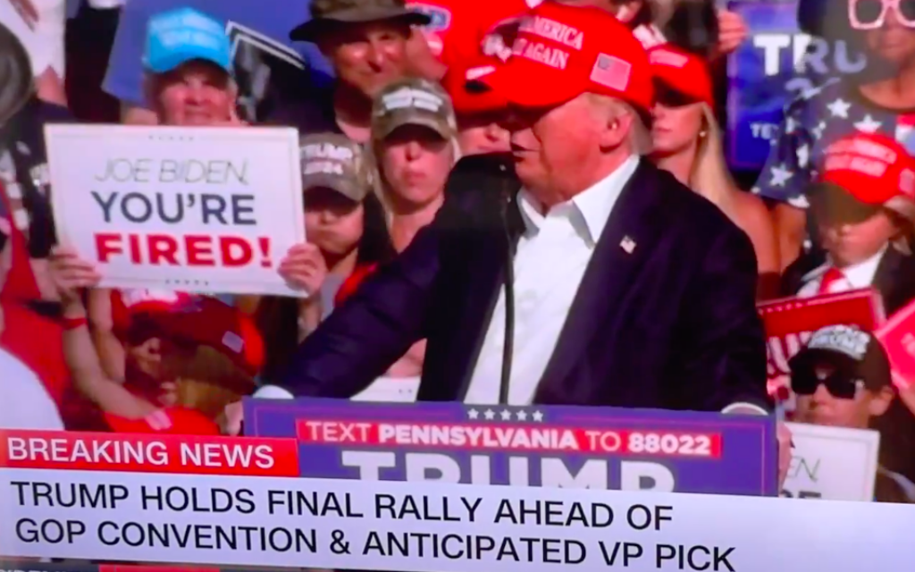 Trump assasination attempt (Pix X/CNN)
