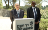 David Lammy and Yad Vashem Chairman Dani Dayan