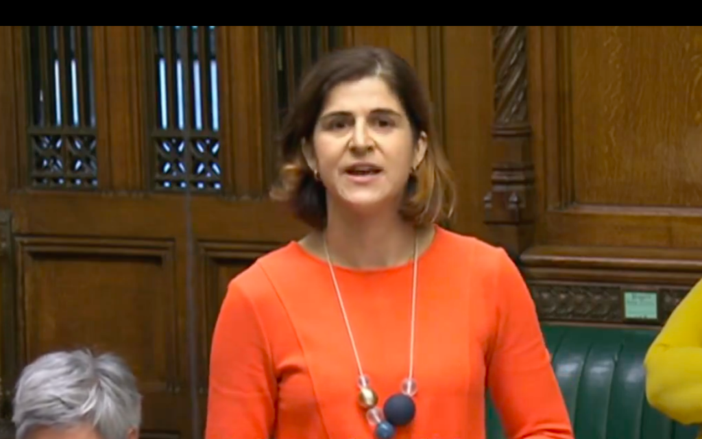 Sarah Sackman delivers her maiden Commons speech