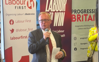 Luke Akehurst MP speaks to Progressive Britain event