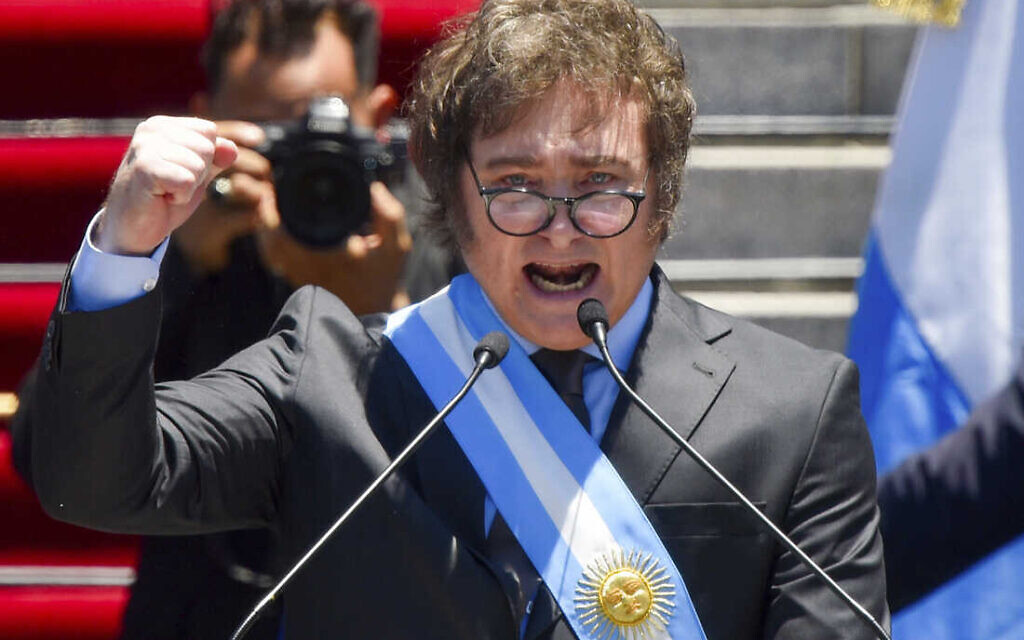 President Javier Milei