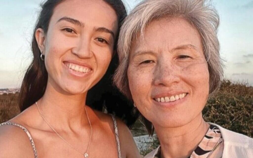 Liora and Noa Argamani. Courtesy: Family/X