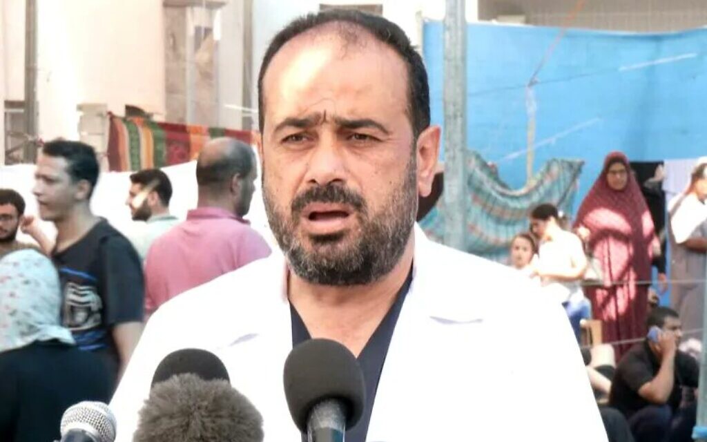 Mohammad Abu-Salmiya, director of Al Shifa Hospital. Courtesy: Twitter/X