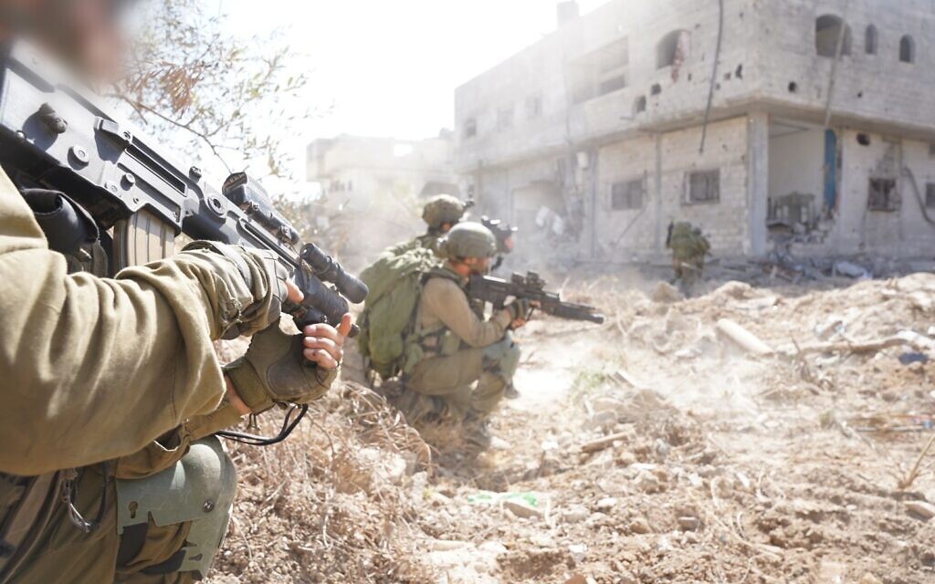 Israeli soldiers operating in Gaza. Credit: IDF