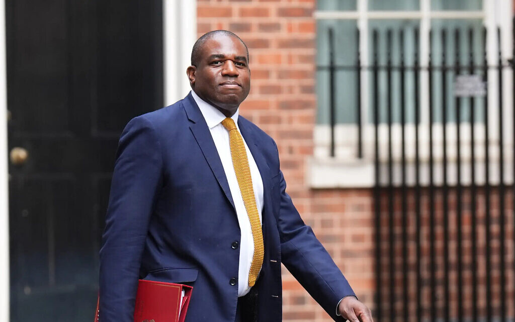 David Lammy. Pic: PA