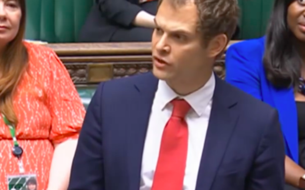 Hamish Falconer in Westminster