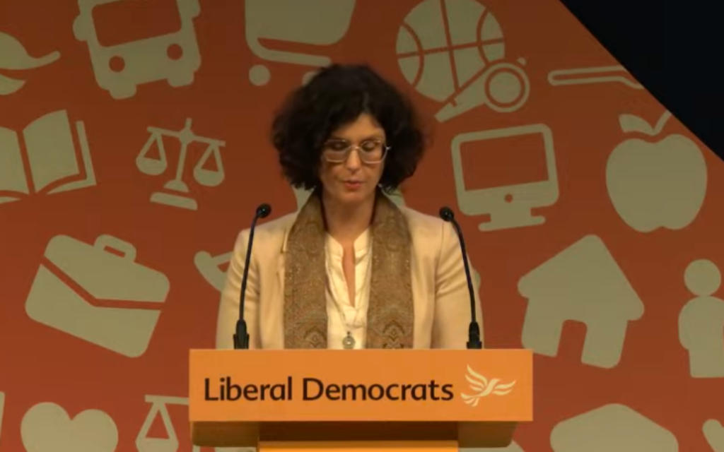 Layla Moran moves motion on Israel/Gaza at Lib dem conference